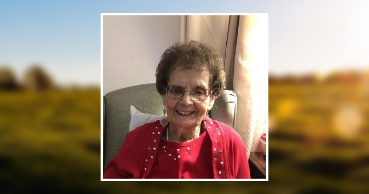 Elizabeth Wass Obituary Mcdonald Funeral Homes