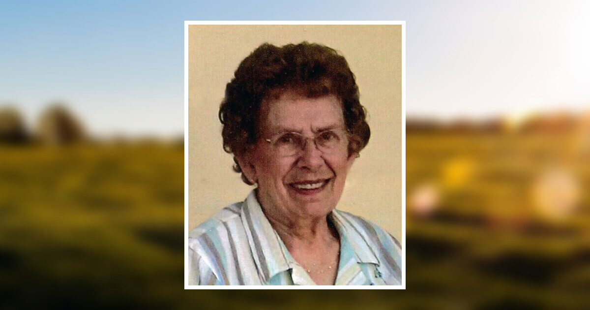 Ruth E Hohman Obituary January Anderes Pfeifley Funeral