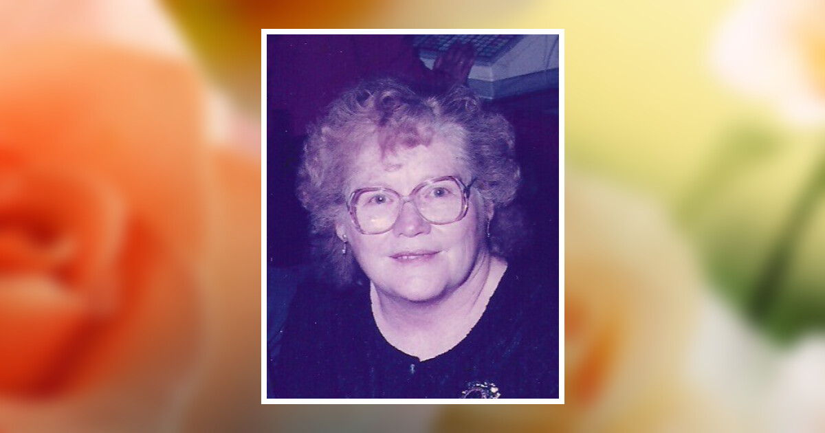 Norma May Hudson Obituary Middendorf Bullock Funeral Homes