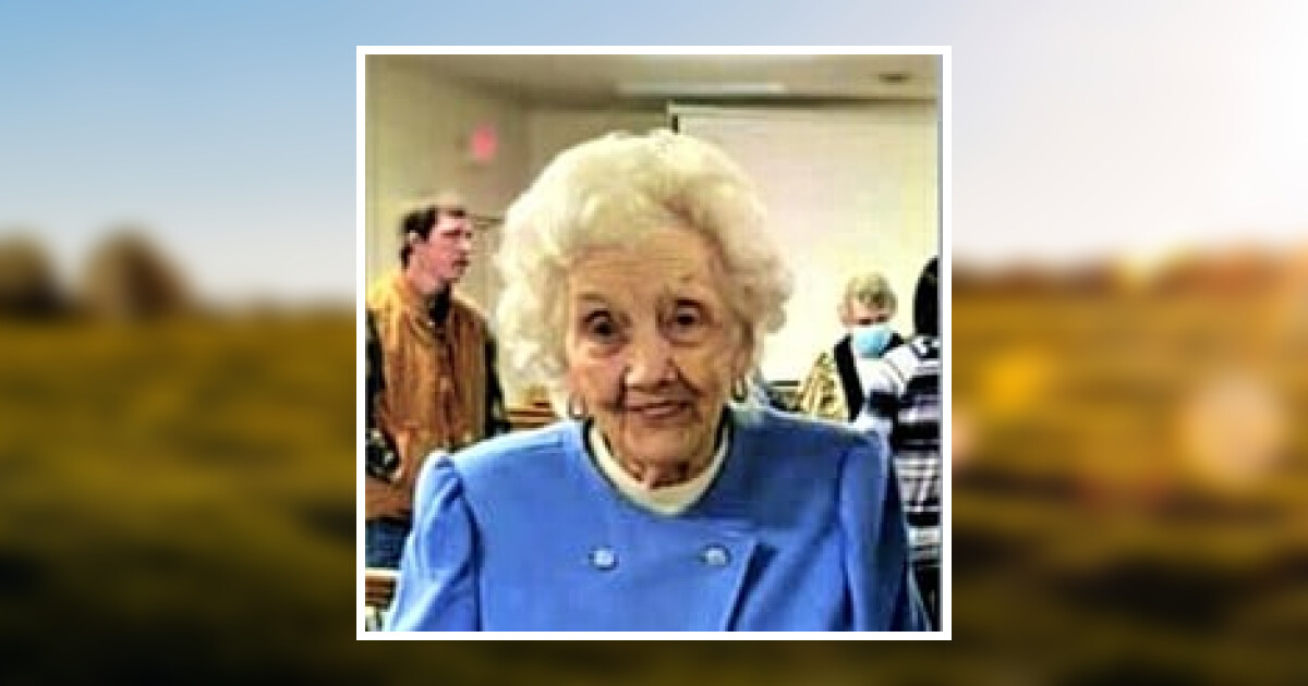 Hazel Brunett Stinson Obituary August Spann Funeral Home