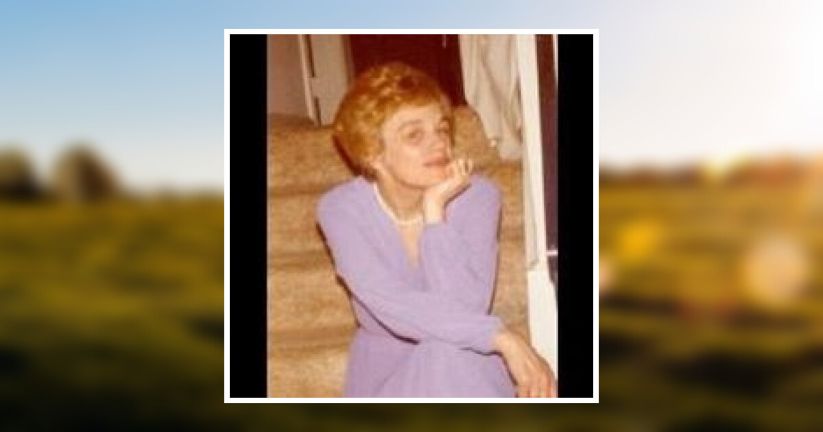 Hazel Bell Obituary Gasch S Funeral Home P A