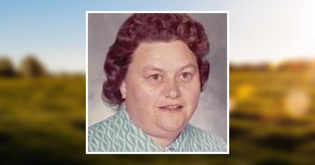 Louise Lewis Obituary Wilson Triplett Funeral Home