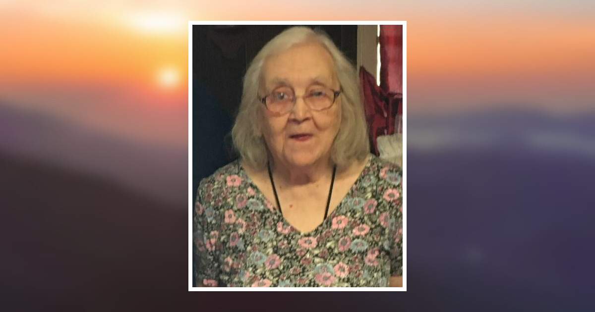 Bertha Ann Evans Obituary 2022 Ebright Funeral Homes