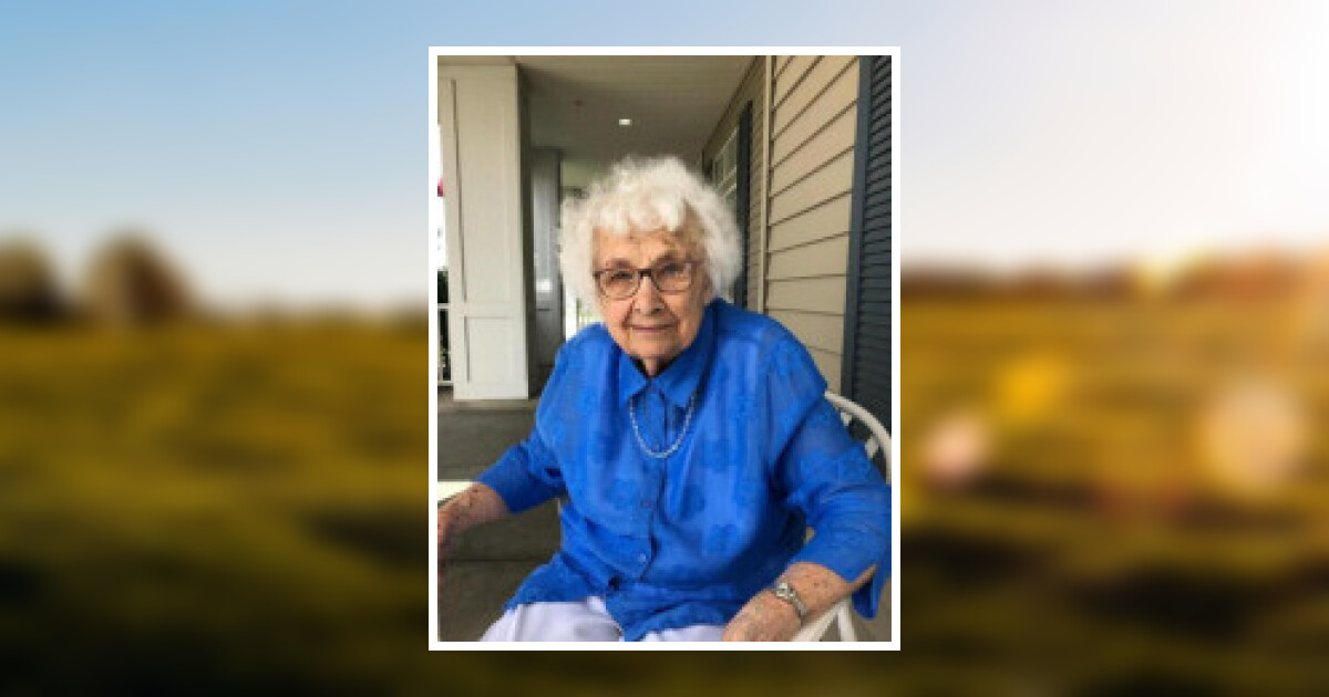 Evelyn Marie Werth Obituary 2022 Keithley Funeral Homes