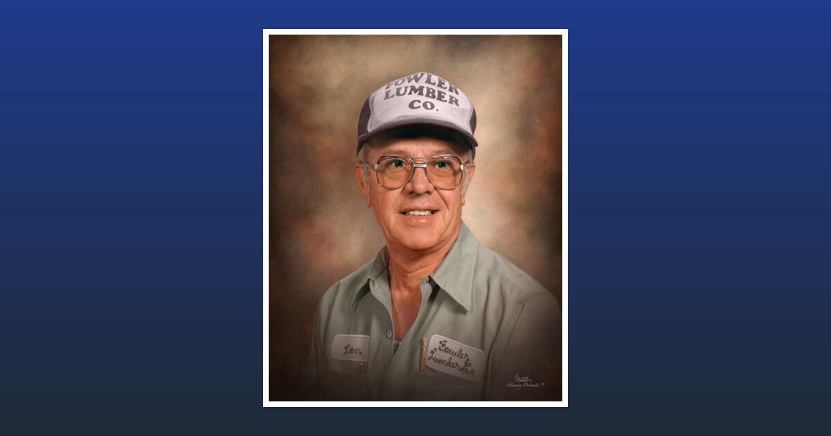 Donald Fowler Obituary Charlie Marshall Funeral Home And Crematory