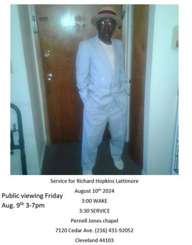 Richard Lavelle Lattimore Profile Photo