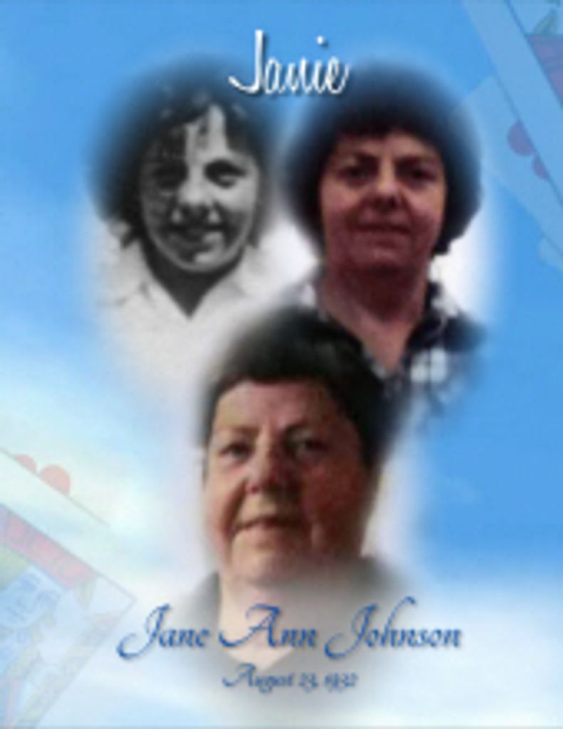 Jane Ann Johnson 