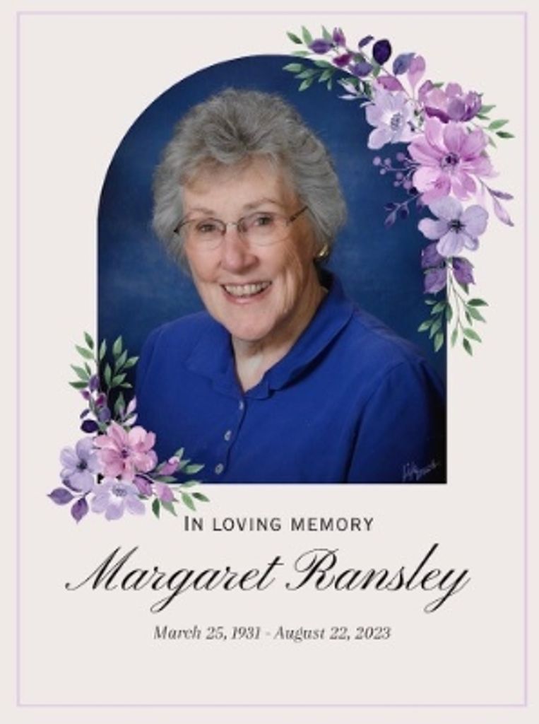 Margaret 'Marge' Ellen Ransley