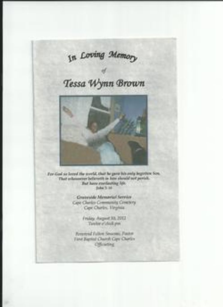 Tessa Wynn Brown Profile Photo