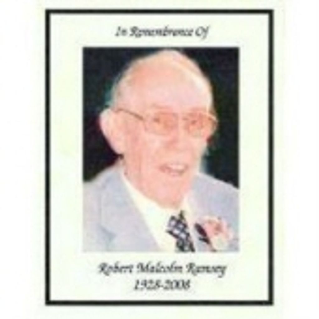 Robert Malcolm Ramsey