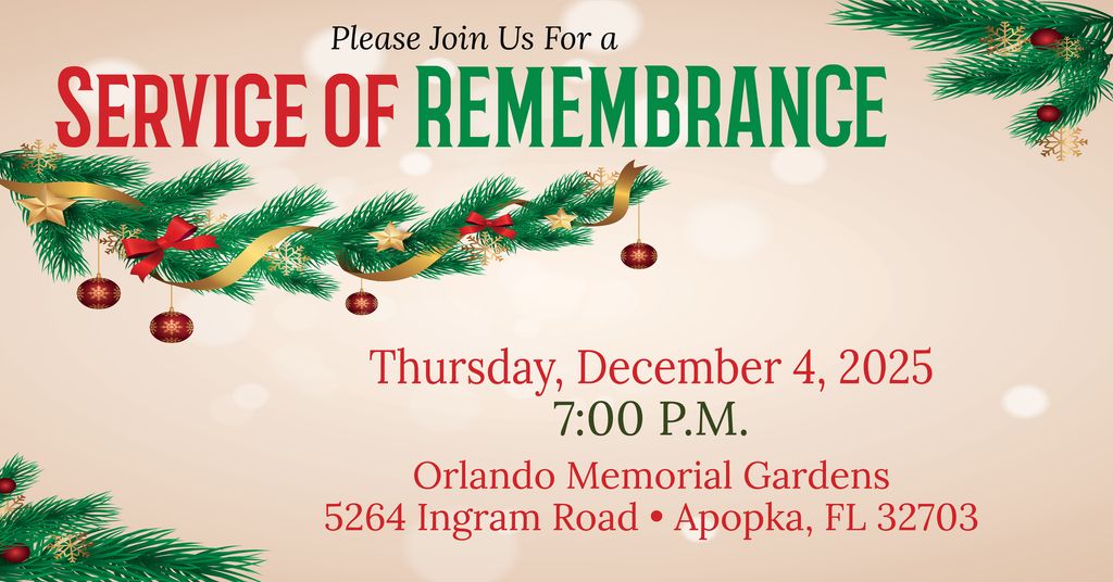Christmas Service of Remembrance