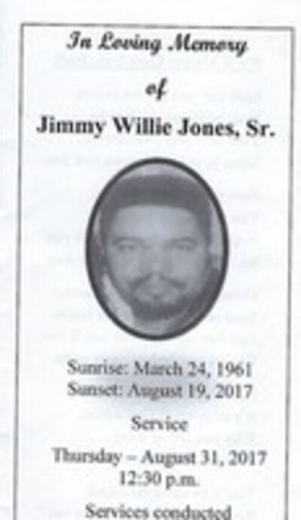 Jimmy Jones, Sr.