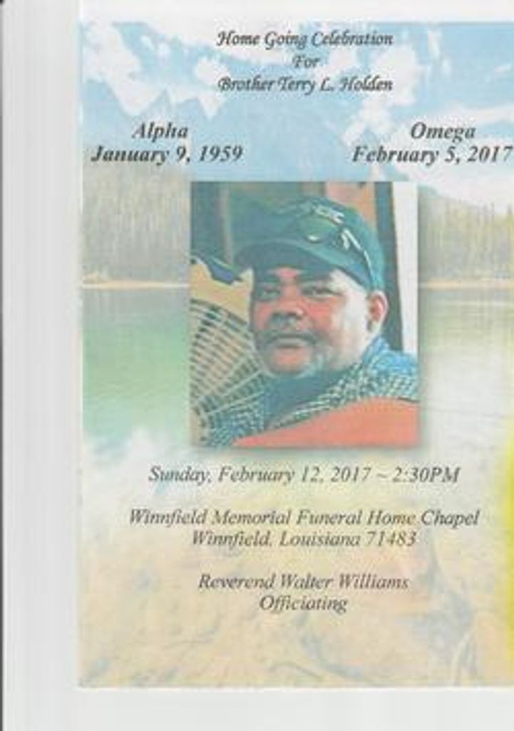 Mr. Terry Lewis Holden