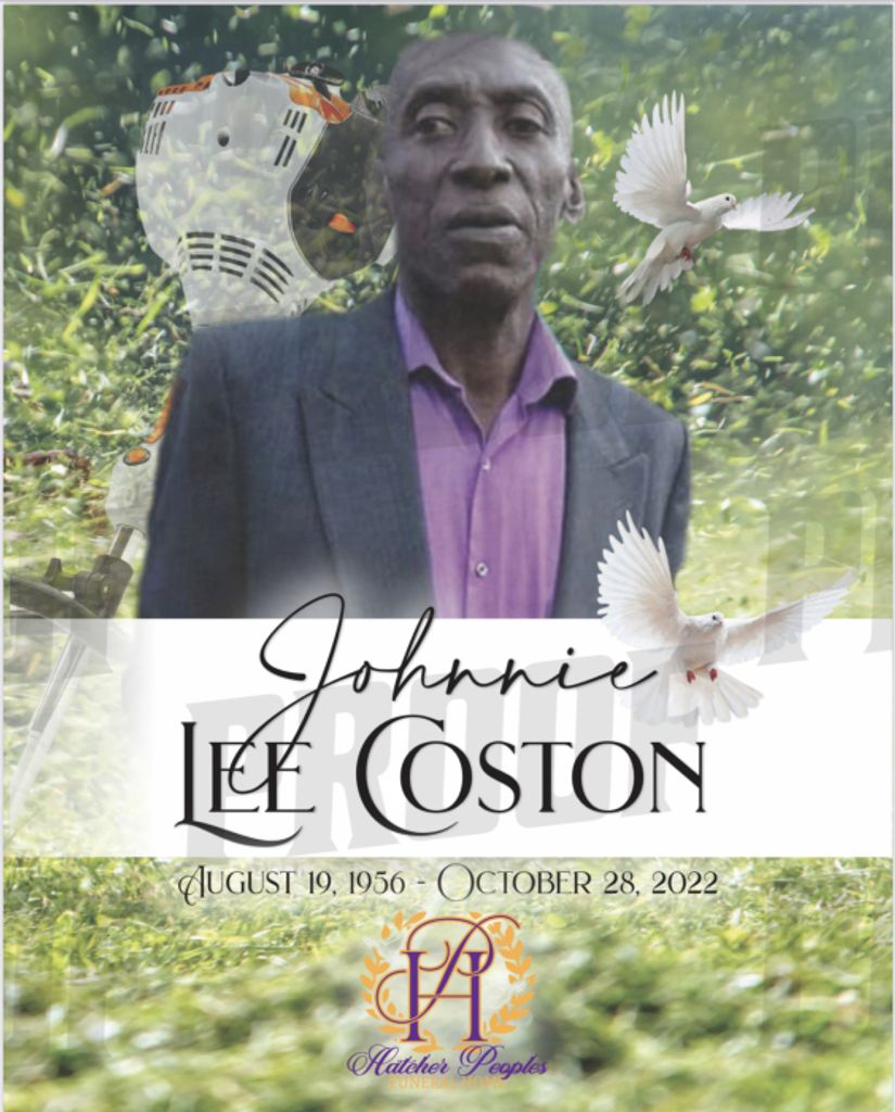 Johnnie Lee (Scrap)  Coston Profile Photo