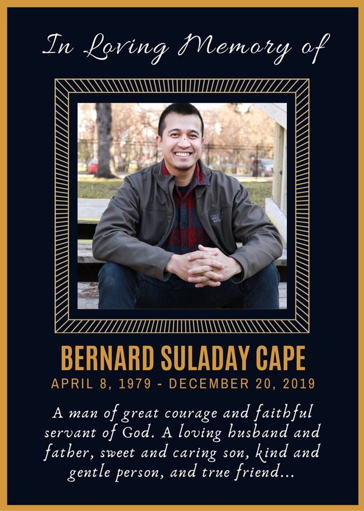 Bernard Suladay Cape