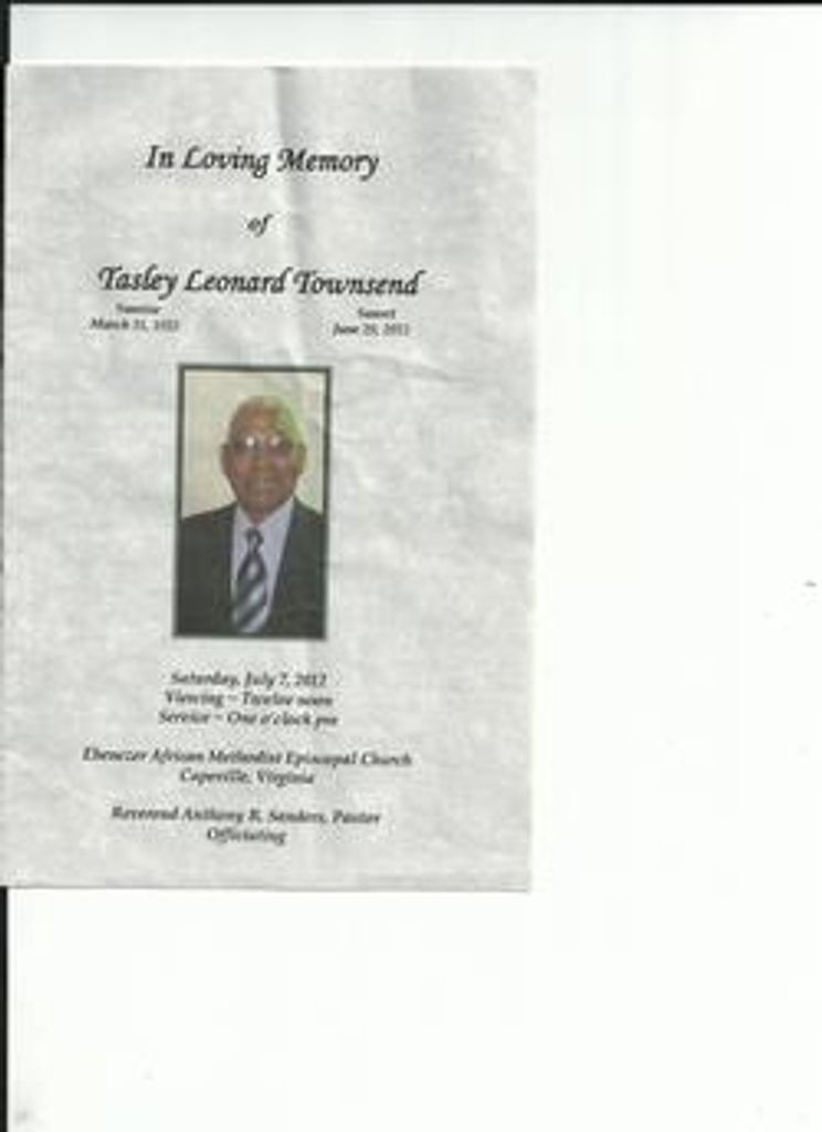 Tasley Leonard Townsend Profile Photo