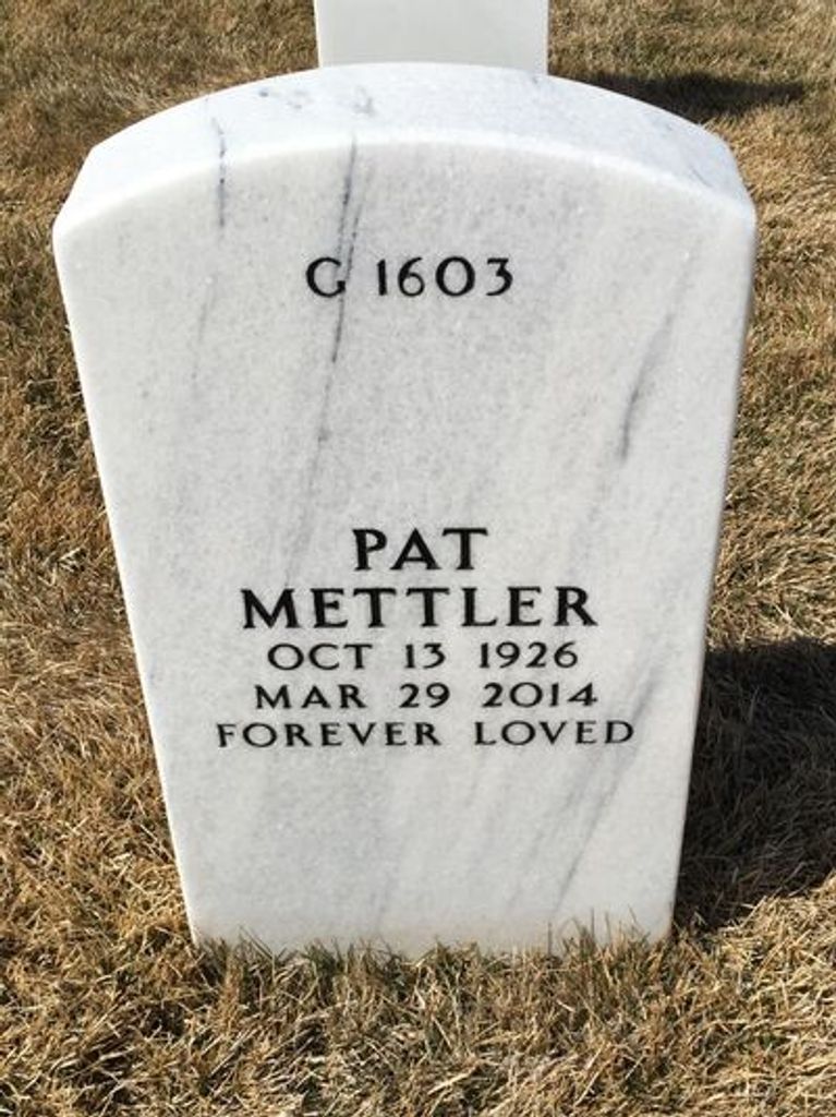 Patricia Ruth Mettler