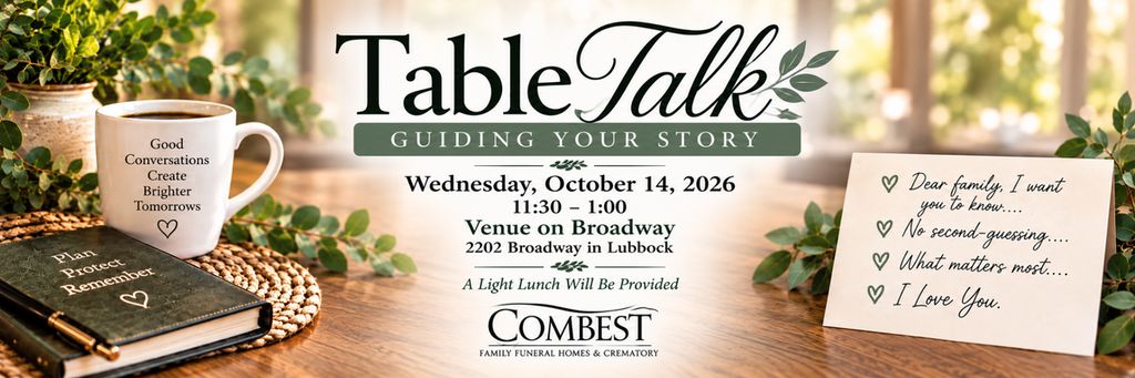 Table Talk: Guiding Your Story
