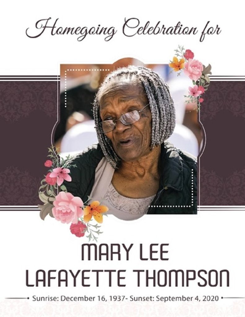 Mary Lee Thompson
