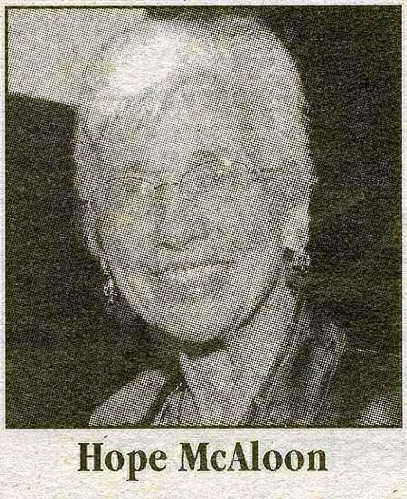 Elizabeth Hope McAloon