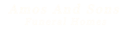 Amos and Sons Funeral Homes Logo