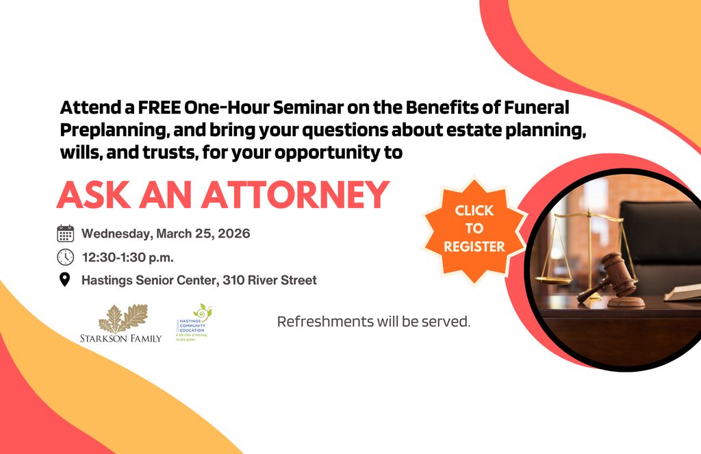 Free Ask an Attorney Funeral Preplanning Session
