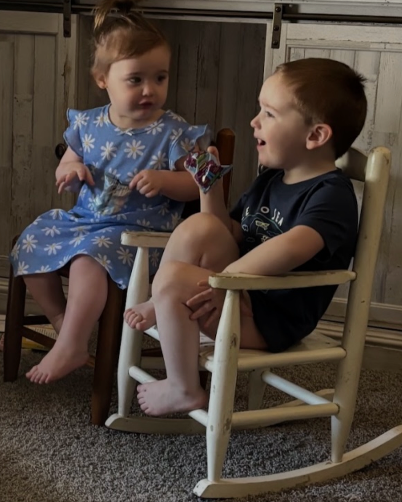 Mavryck "Mavy" Len and Skylar Jayne Chambers