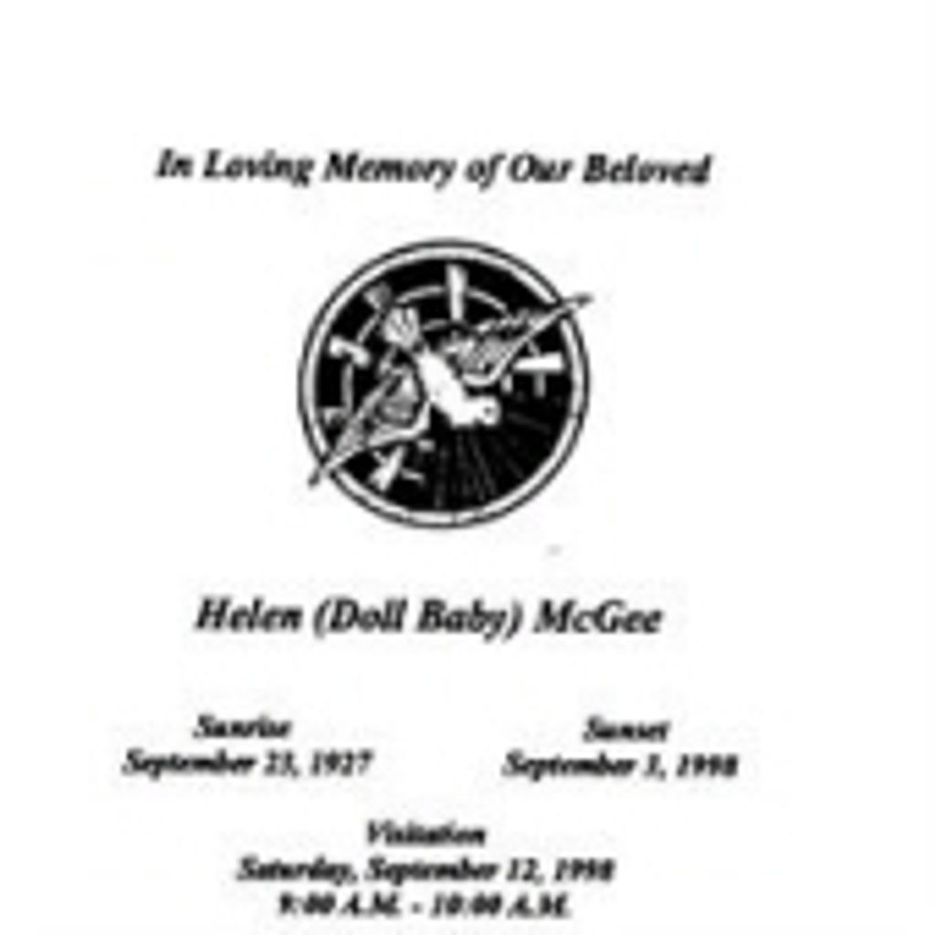 Helen Doll Baby Mcgee