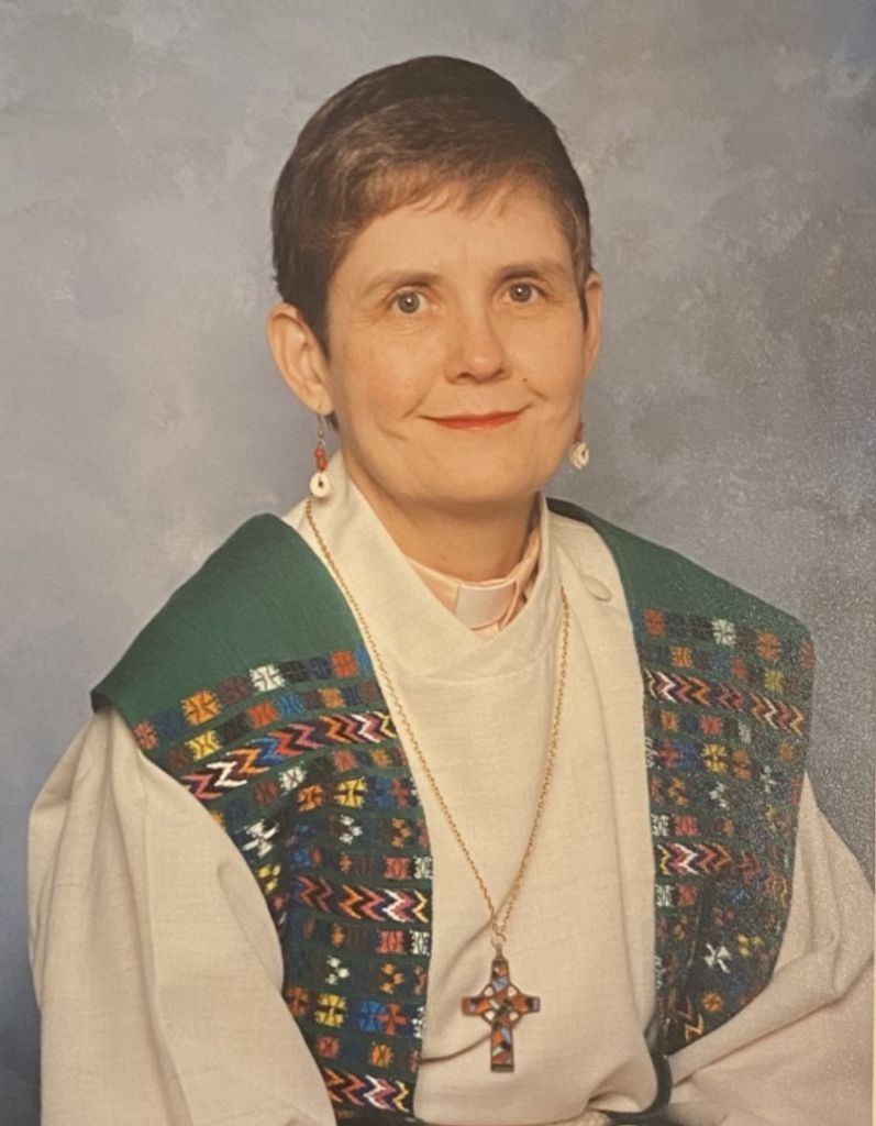 Reverend Nancy Nyberg (nee Holmes)