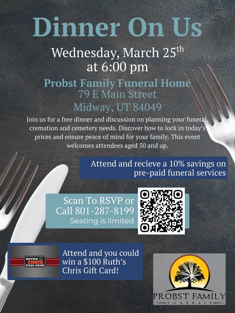 DINNER ON US - MIDWAY LOCATION