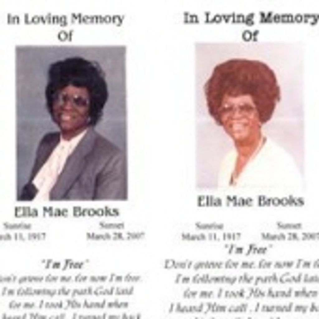 Ella  Mae Brooks