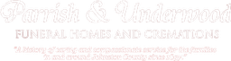 Parrish & Underwood Funeral Homes and Cremations Logo