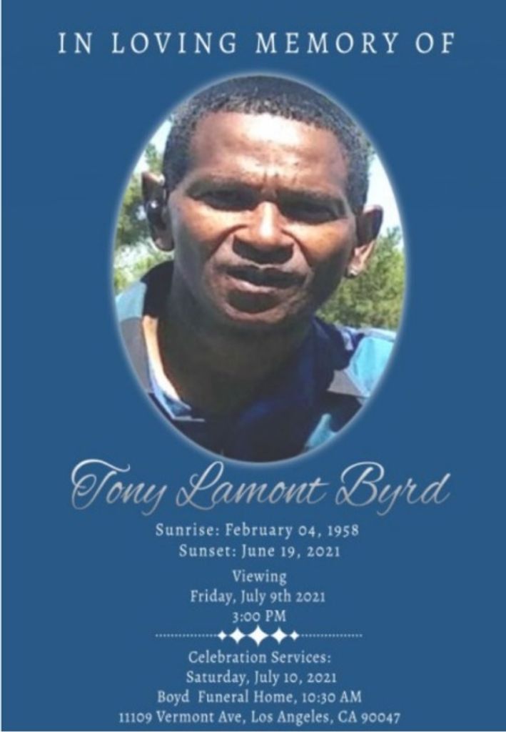 Tony Lamont Byrd Profile Photo