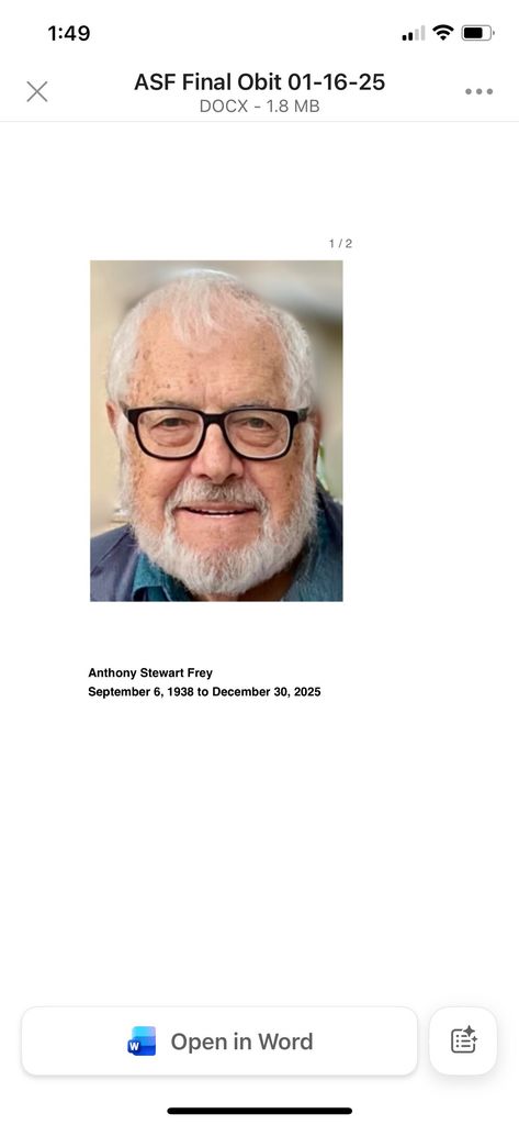 Anthony Stewart Frey Profile Photo