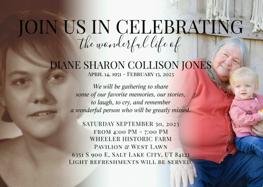 Diane Sharon Collison Jones photo gallery thumbnail 1 of 1