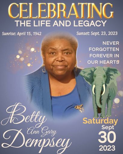 Mrs. Betty Gary Dempsey photo gallery thumbnail 29 of 29
