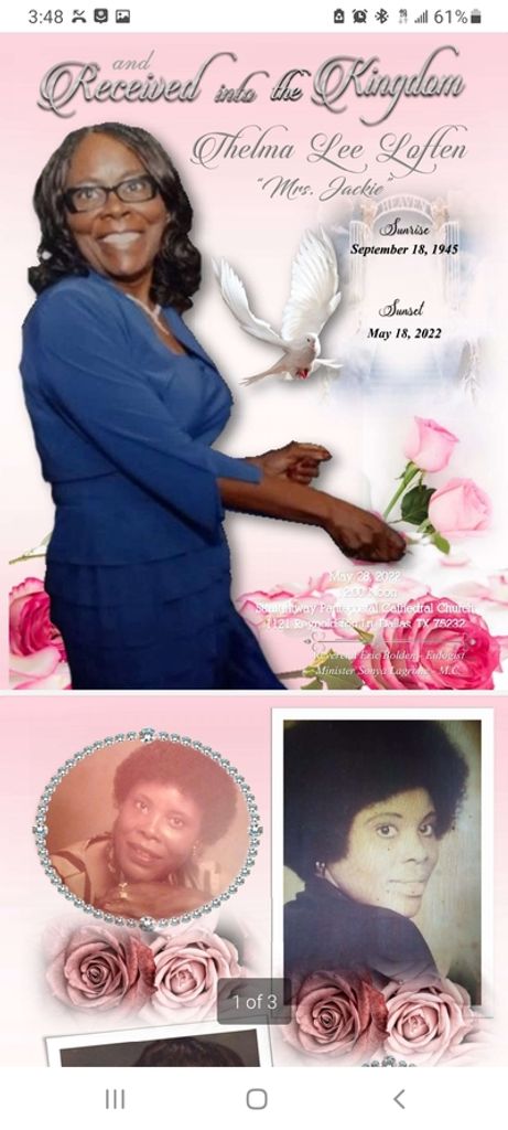 Thelma Loften Profile Photo