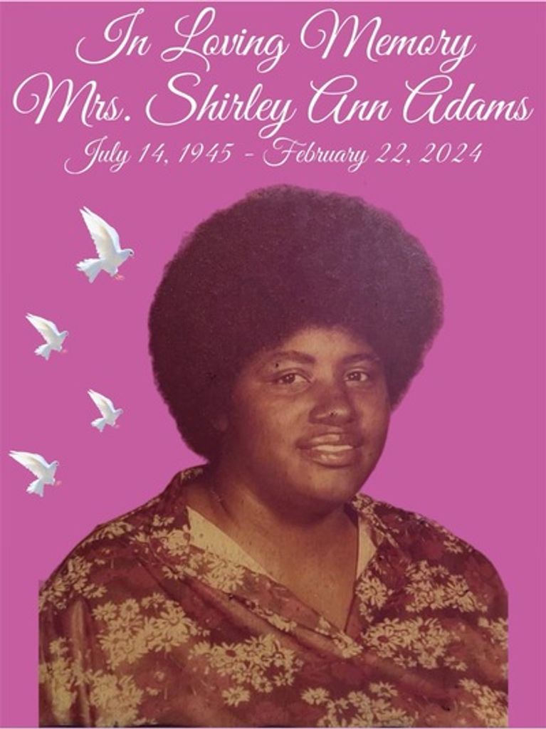 Shirley Ann Adams Profile Photo