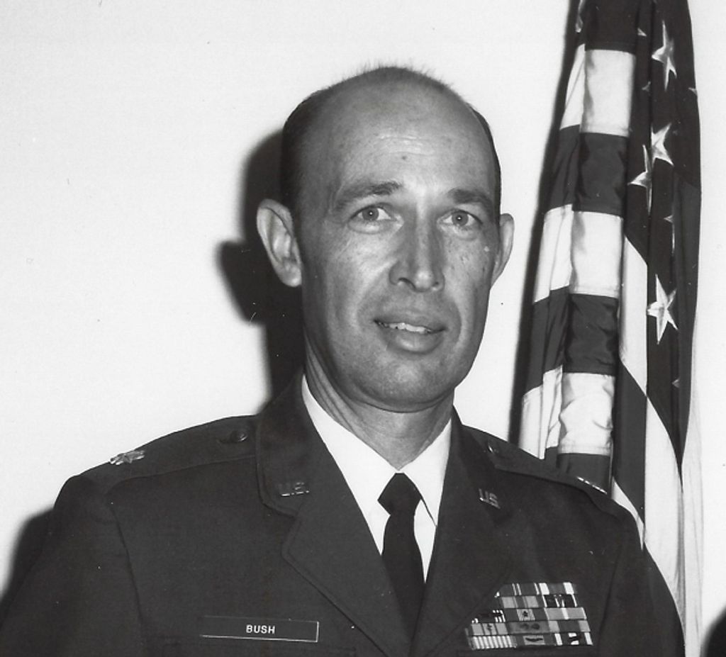 Retired Lt. Col. Clarence H. Bush Jr.