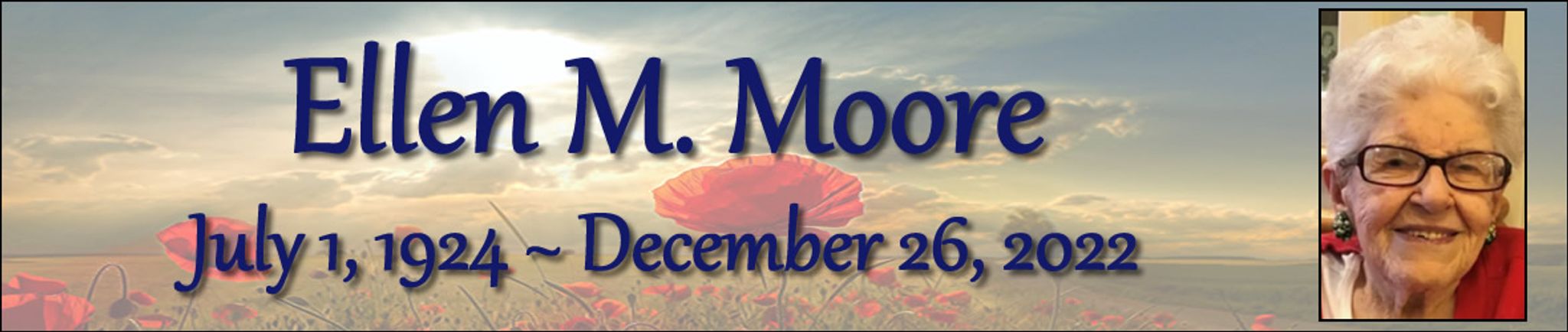 Cover photo for Ellen Moore's Obituary