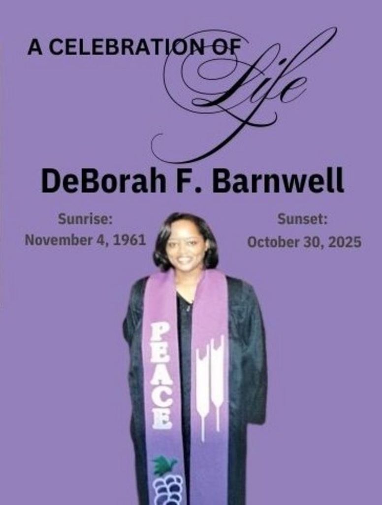 Pastor Deborah Florence Barnwell Profile Photo