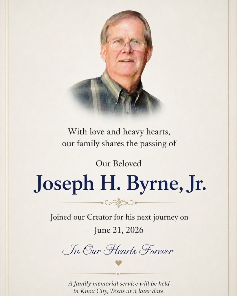Joseph Harold Byrne, Jr Profile Photo