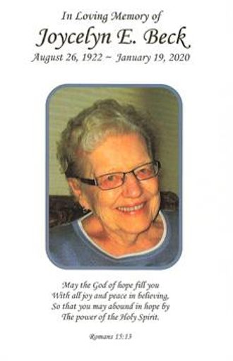Joycelyn Beck photo gallery thumbnail 4 of 7