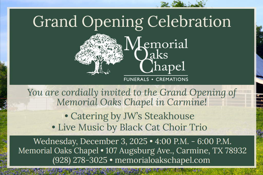 Grand Opening - New Carmine Location