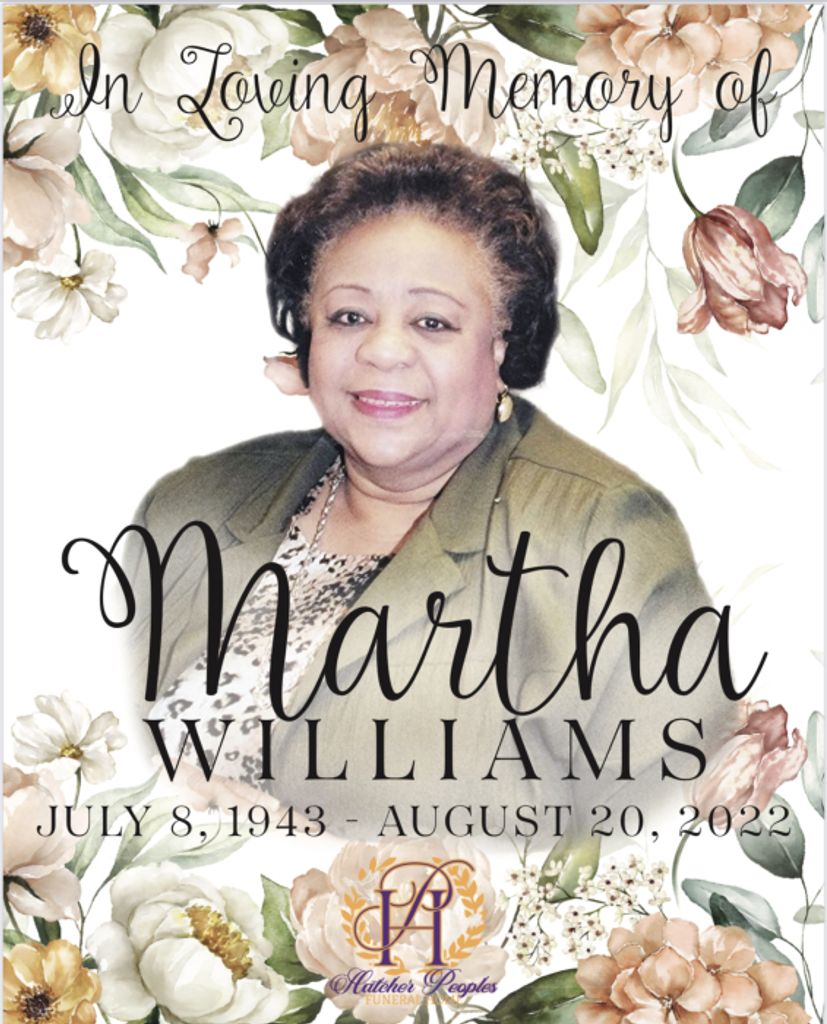 Martha Virginia (Denson)  Williams Profile Photo