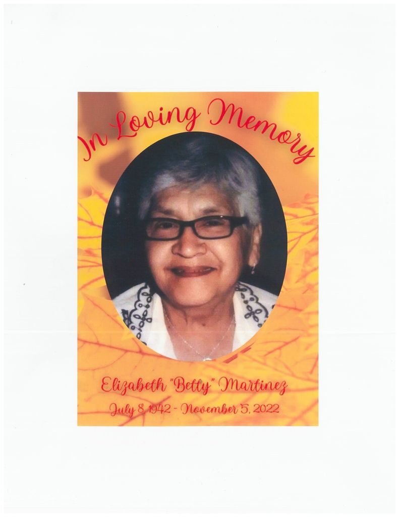 Elizabeth “Betty” Martinez