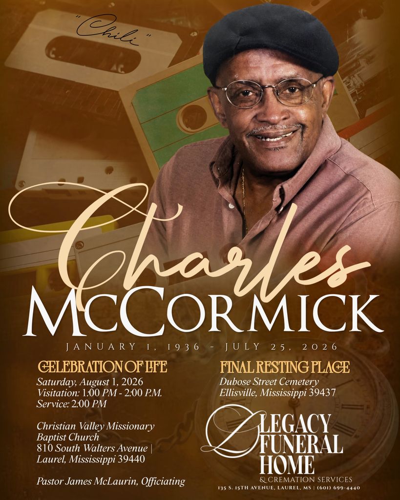 Charles Edward "Chili" McCormick Profile Photo