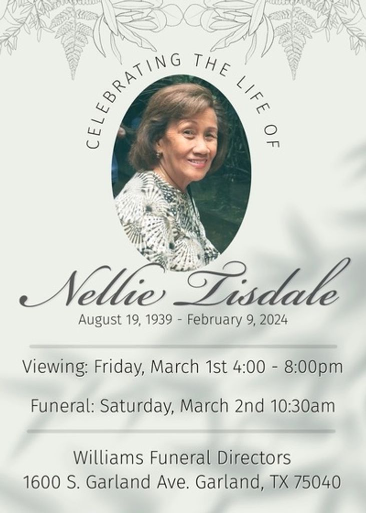 Nellie Dator Tisdale Profile Photo
