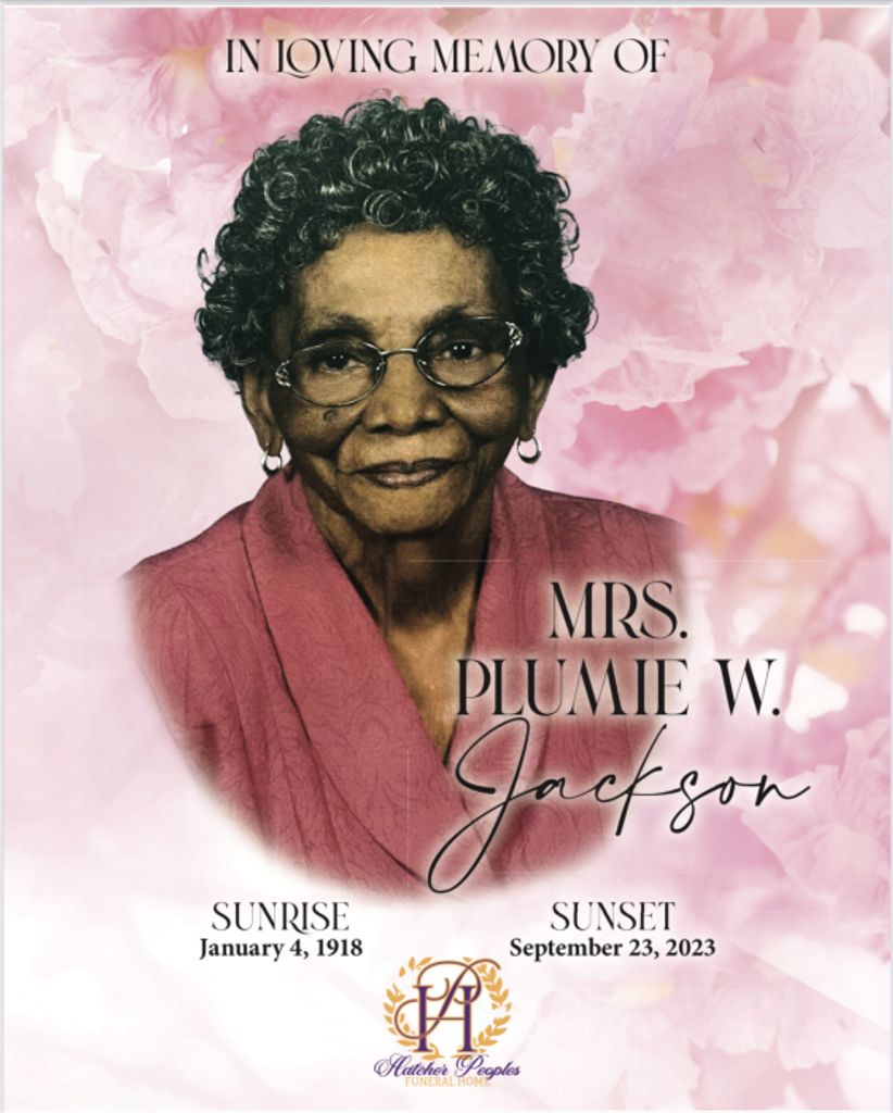 Plumie Wilson (Wilson)  Jackson Profile Photo