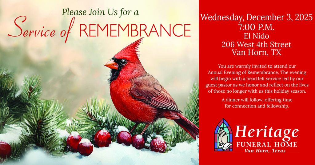 Christmas Service of Remembrance